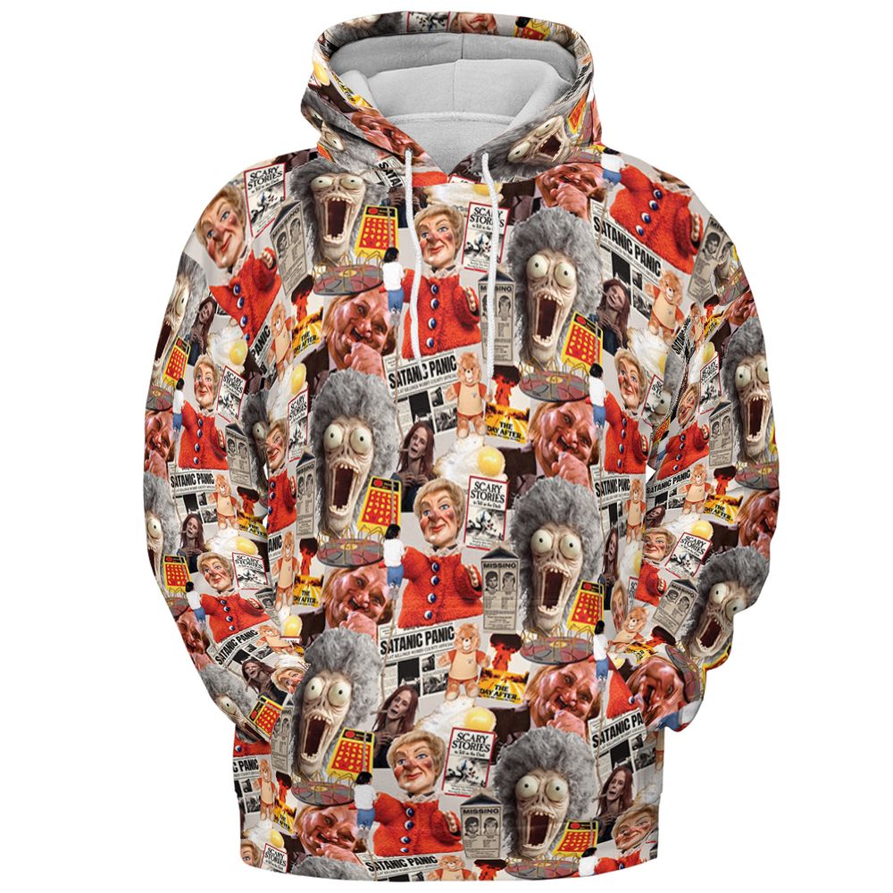 All-over Print Hoodie - CT9E78N2 - Pullover Hoodie - 2