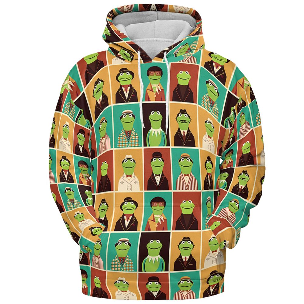 The Faces of Kermit - Pullover Hoodie - 2