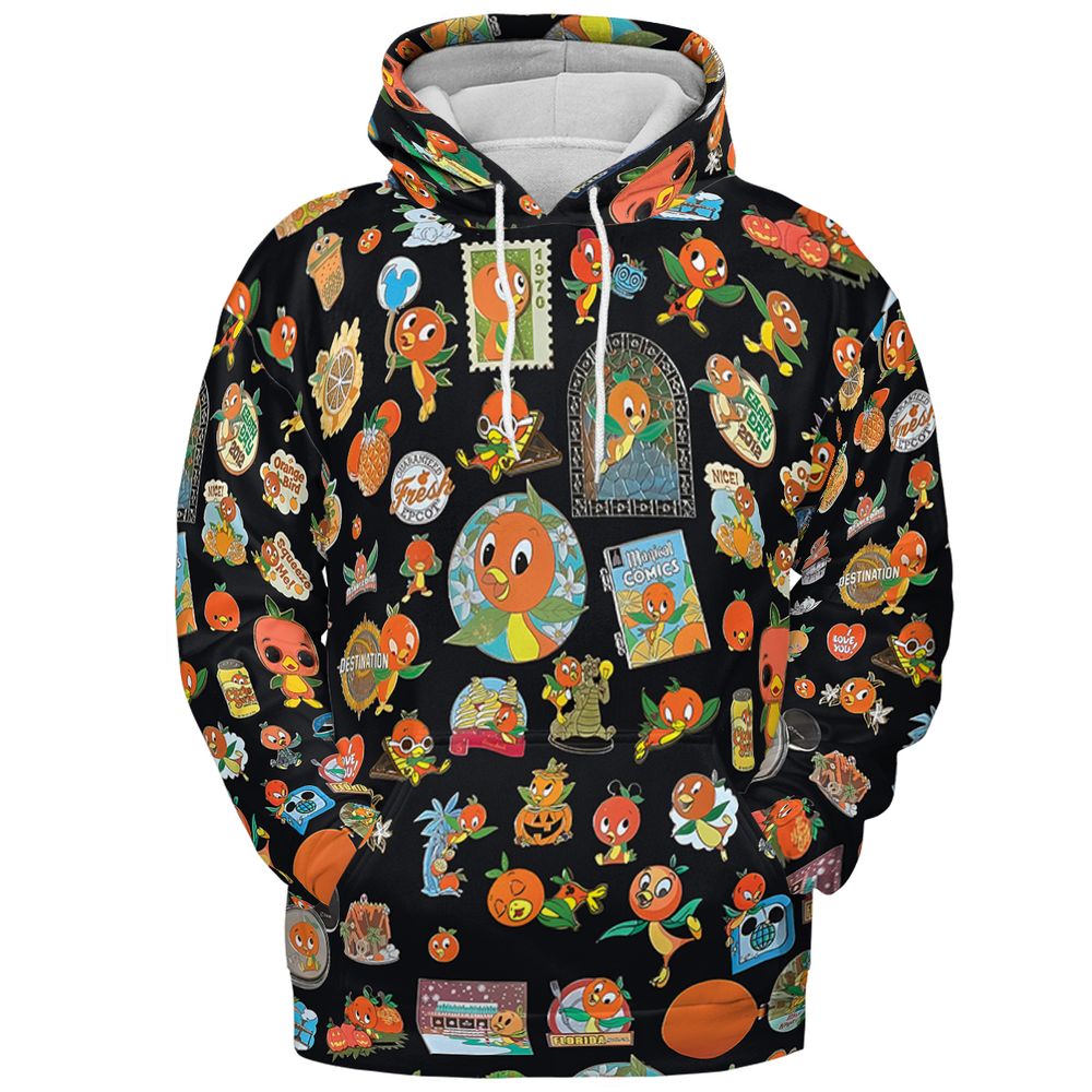 All-over Print Hoodie - 7TZS8WFG - Pullover Hoodie - 2