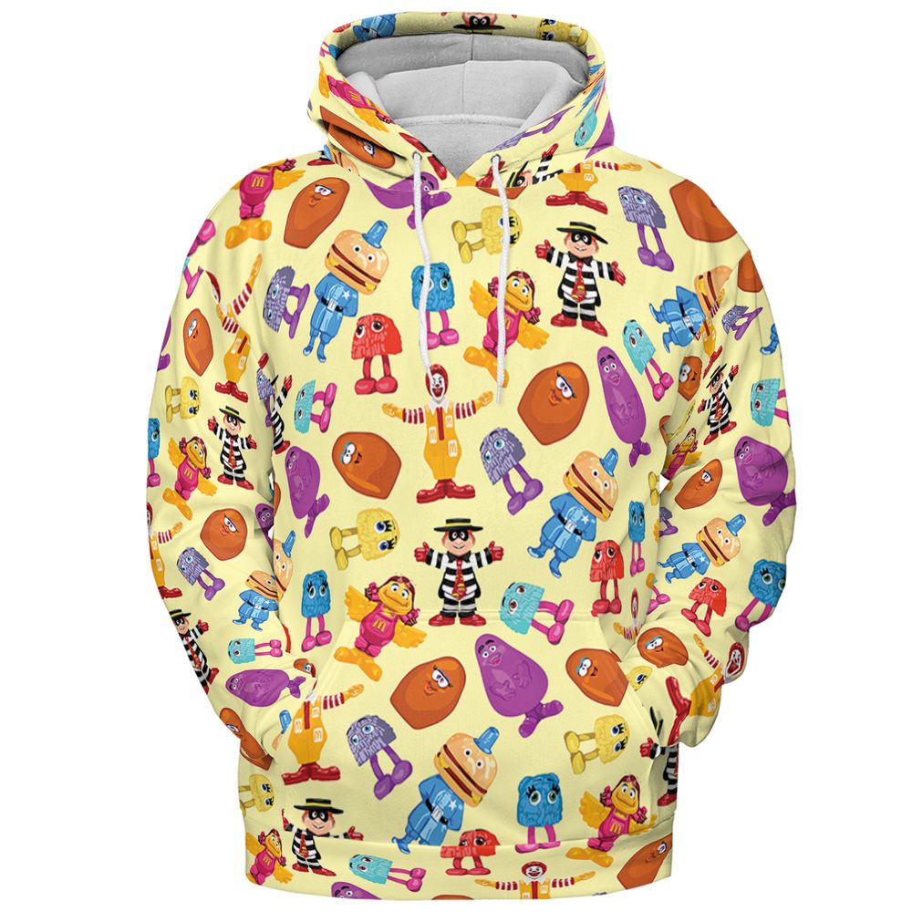 Vintage characters toys - Pullover Hoodie - 2