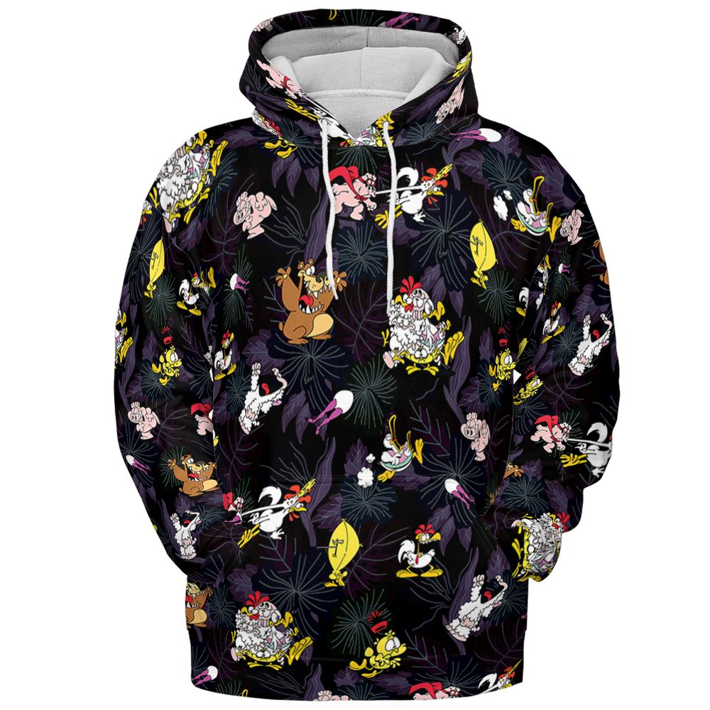 All-over Print Hoodie - JUVEMMRN - Pullover Hoodie - 2