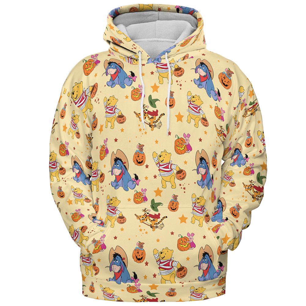 All-over Print Hoodie - VEQYGT7M - Pullover Hoodie - 2