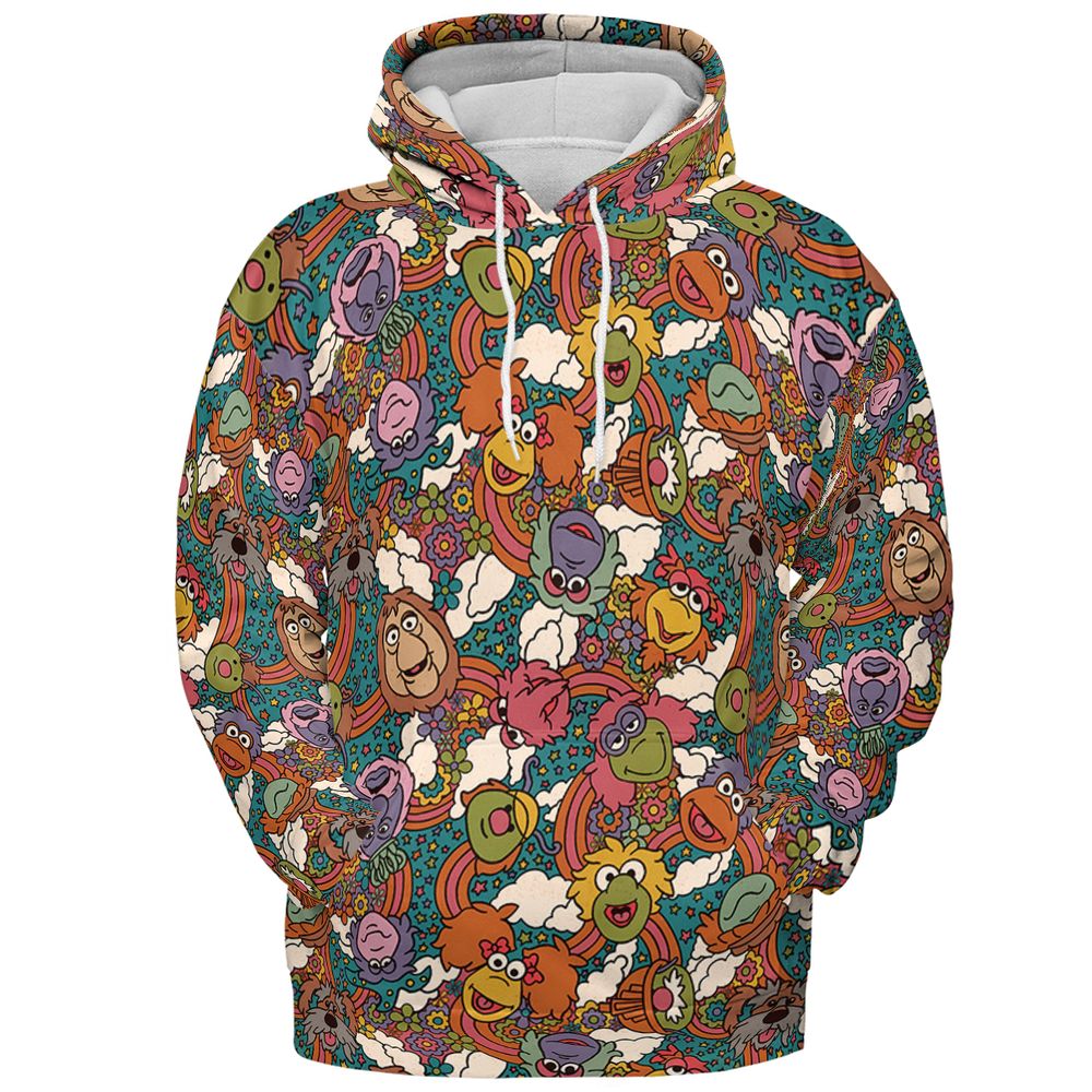 All-over Print Hoodie - GDCNFQXH - Pullover Hoodie - 2