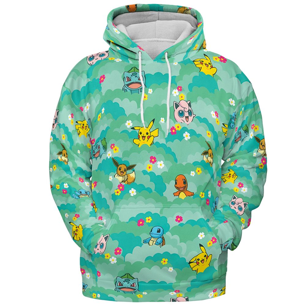 All-over Print Hoodie - WD5PBQ19 - Pullover Hoodie - 2