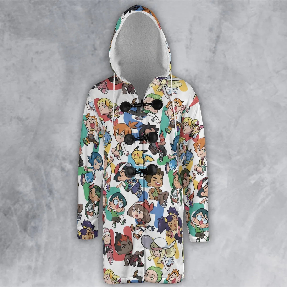 Hooded Cloak Coat - JDUJTRTY