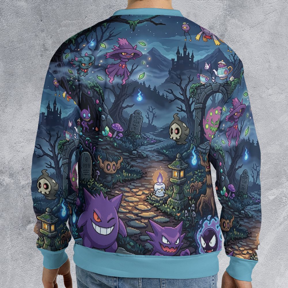 All-over Print Sweatshirt - KUY1JZGP -  - 2