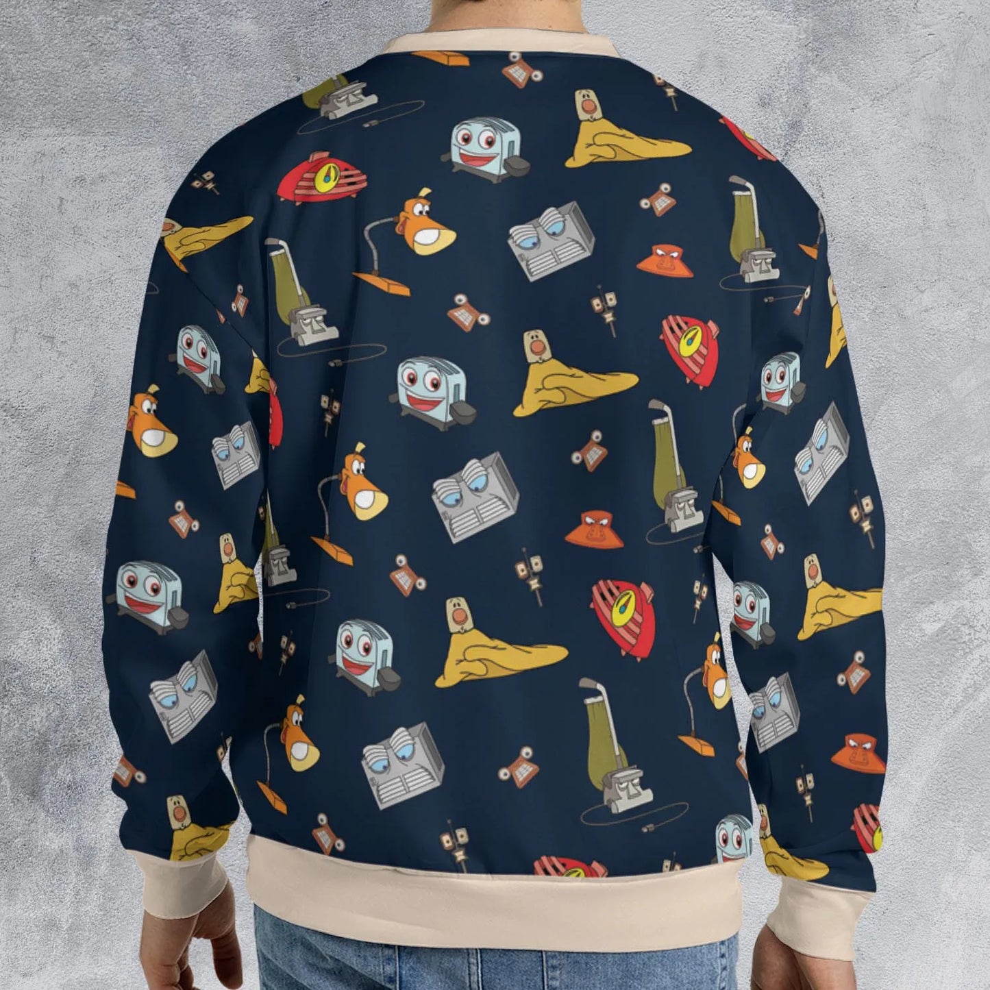 All-over Print Sweatshirt - 6KJ9MB69