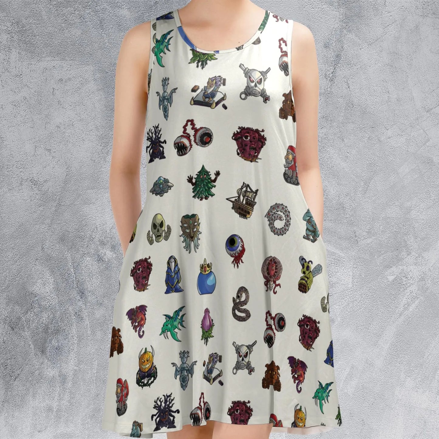 Sleeveless Dress - JHTZMP58