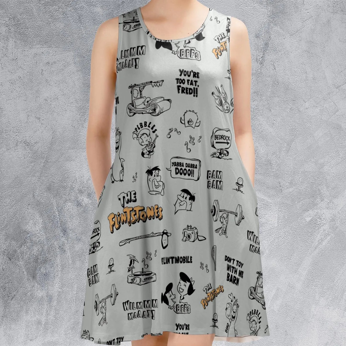 Sleeveless Dress - V8AG76P7