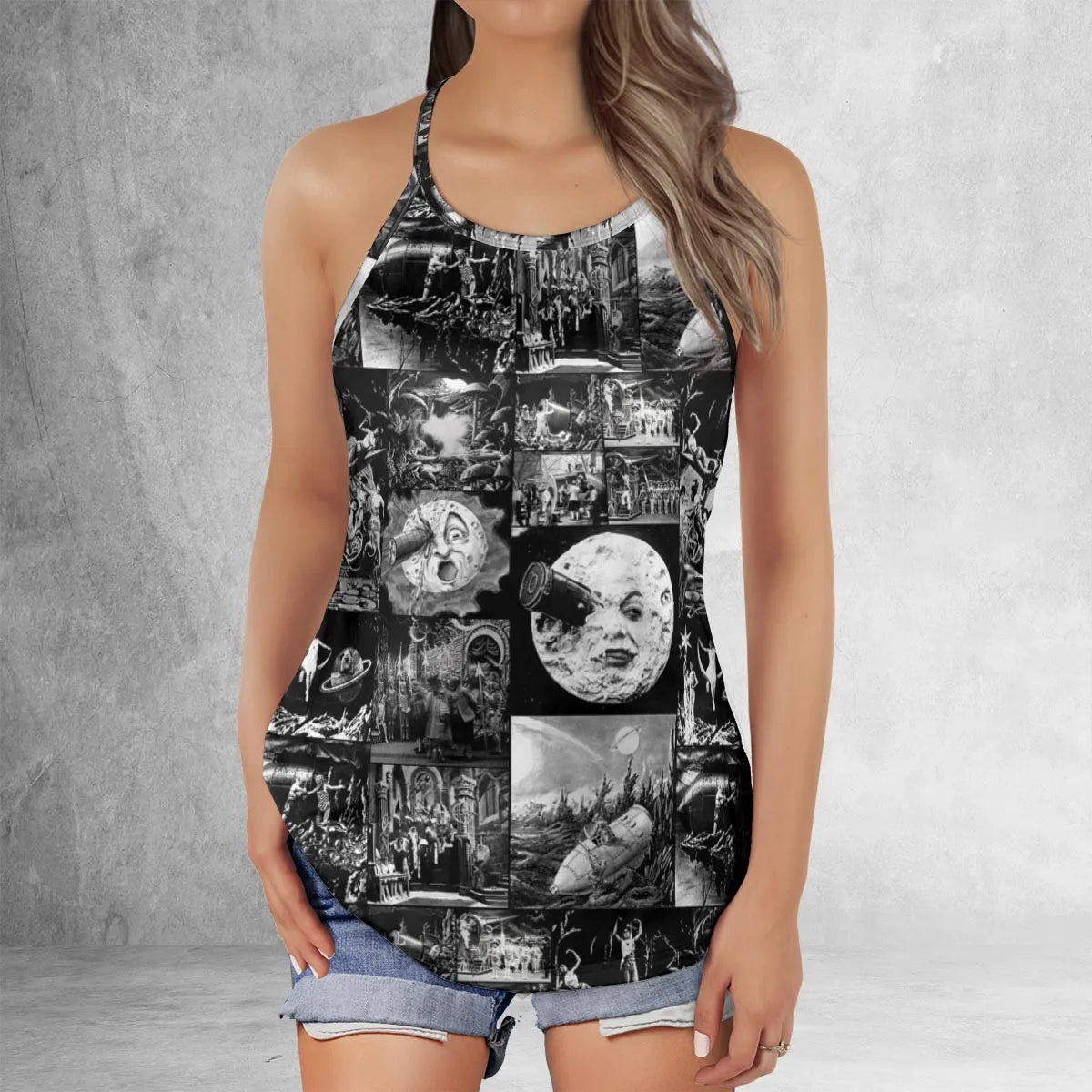 Criss Cross Tank Top - 6LENLN3X