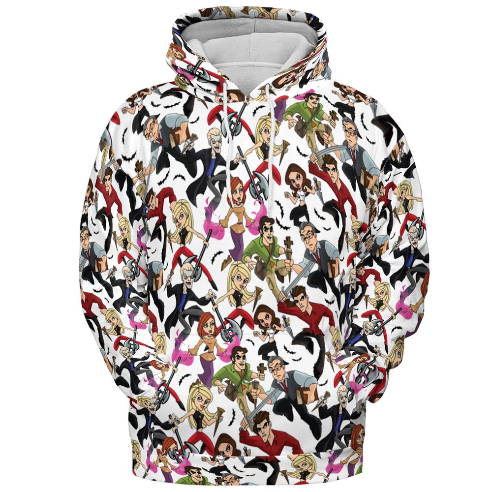 All-over Print Hoodie - QU3TFUT5 -  - 2