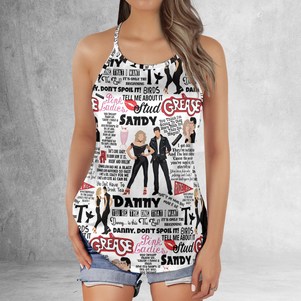 Criss Cross Tank Top - FLQ6XB7W -  - 2