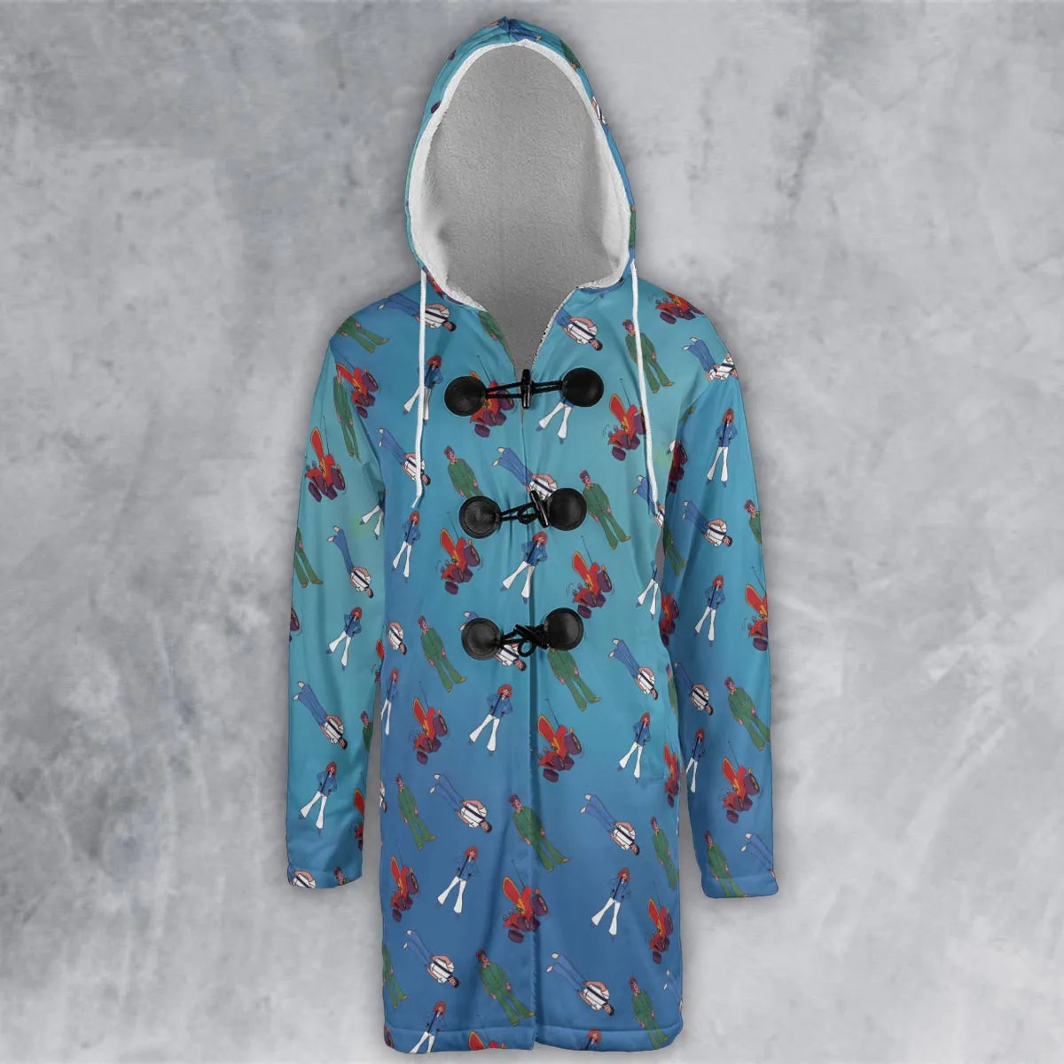 Hooded Cloak Coat - EL64WELT