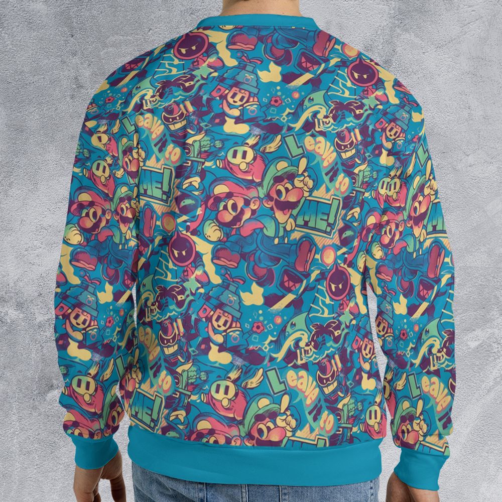 All-over Print Sweatshirt - VEJQ7JY4 -  - 2