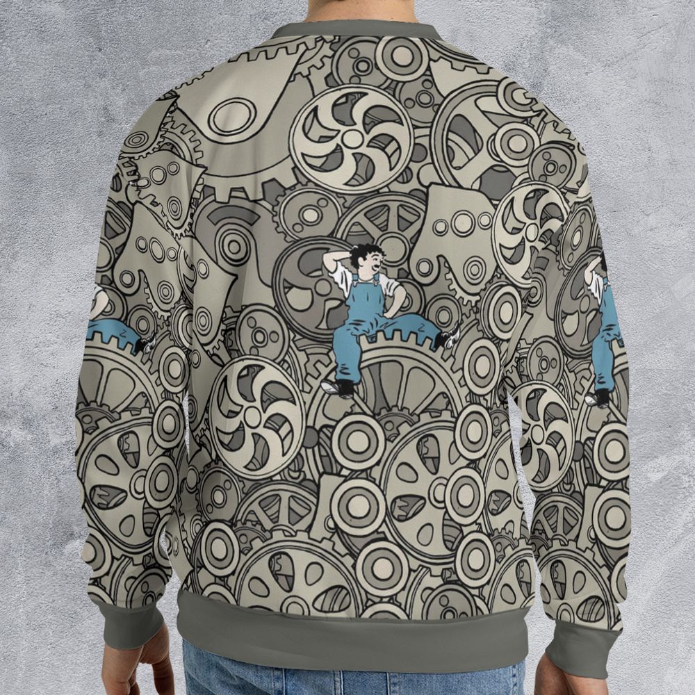 All-over Print Sweatshirt -  - 2