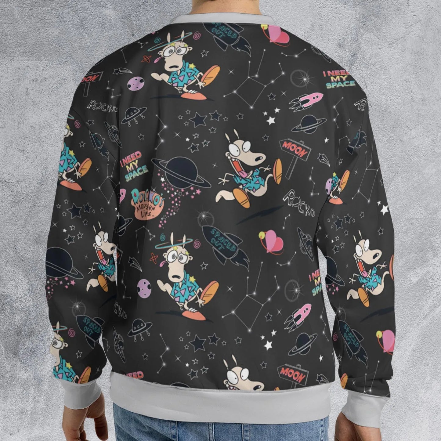 All-over Print Sweatshirt - 1PF7SA9Y