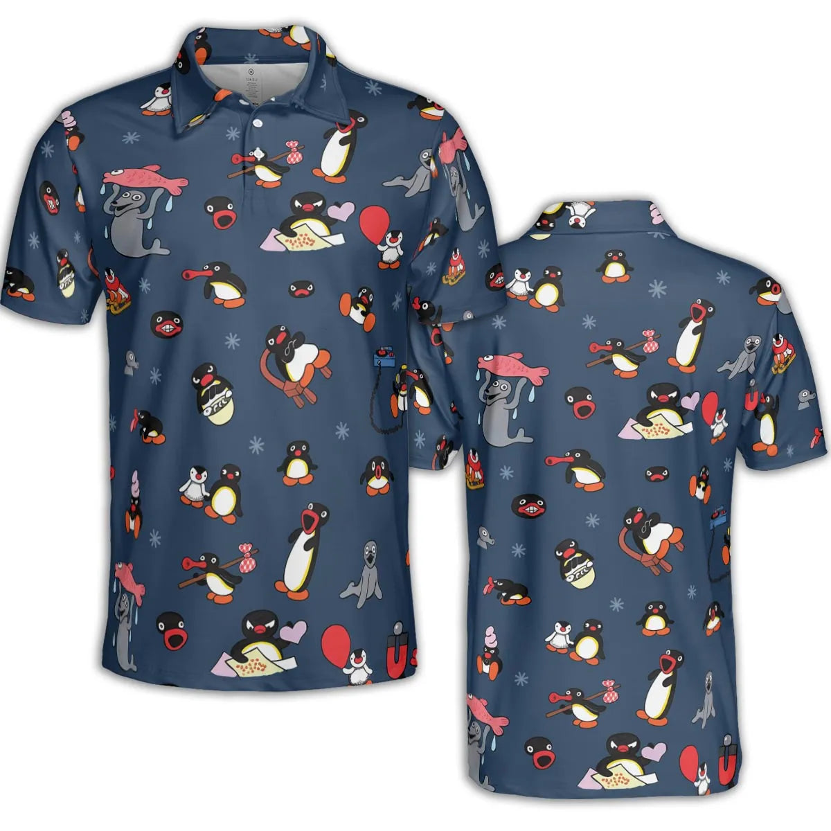 AOP Men/Women Polo Shirt - HFUEMUUQ