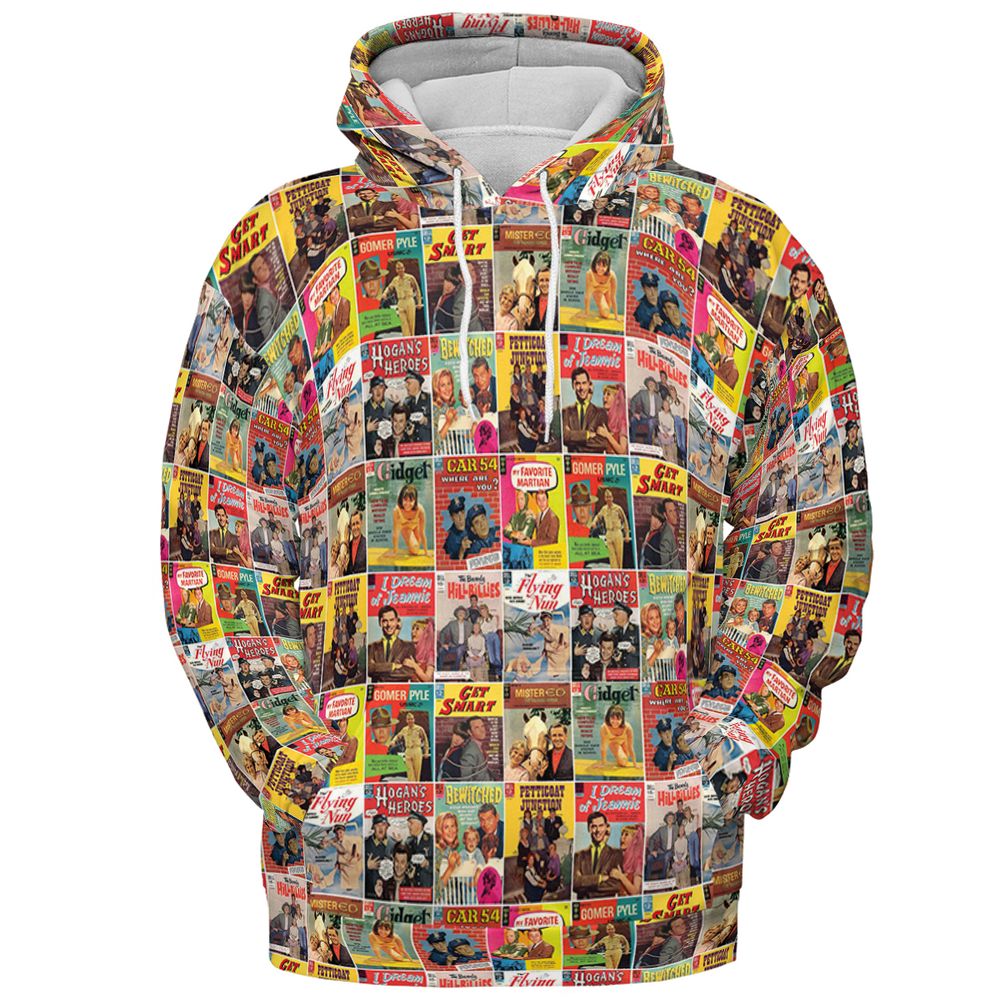 All-over Print Hoodie - 8QA81D1U -  - 2