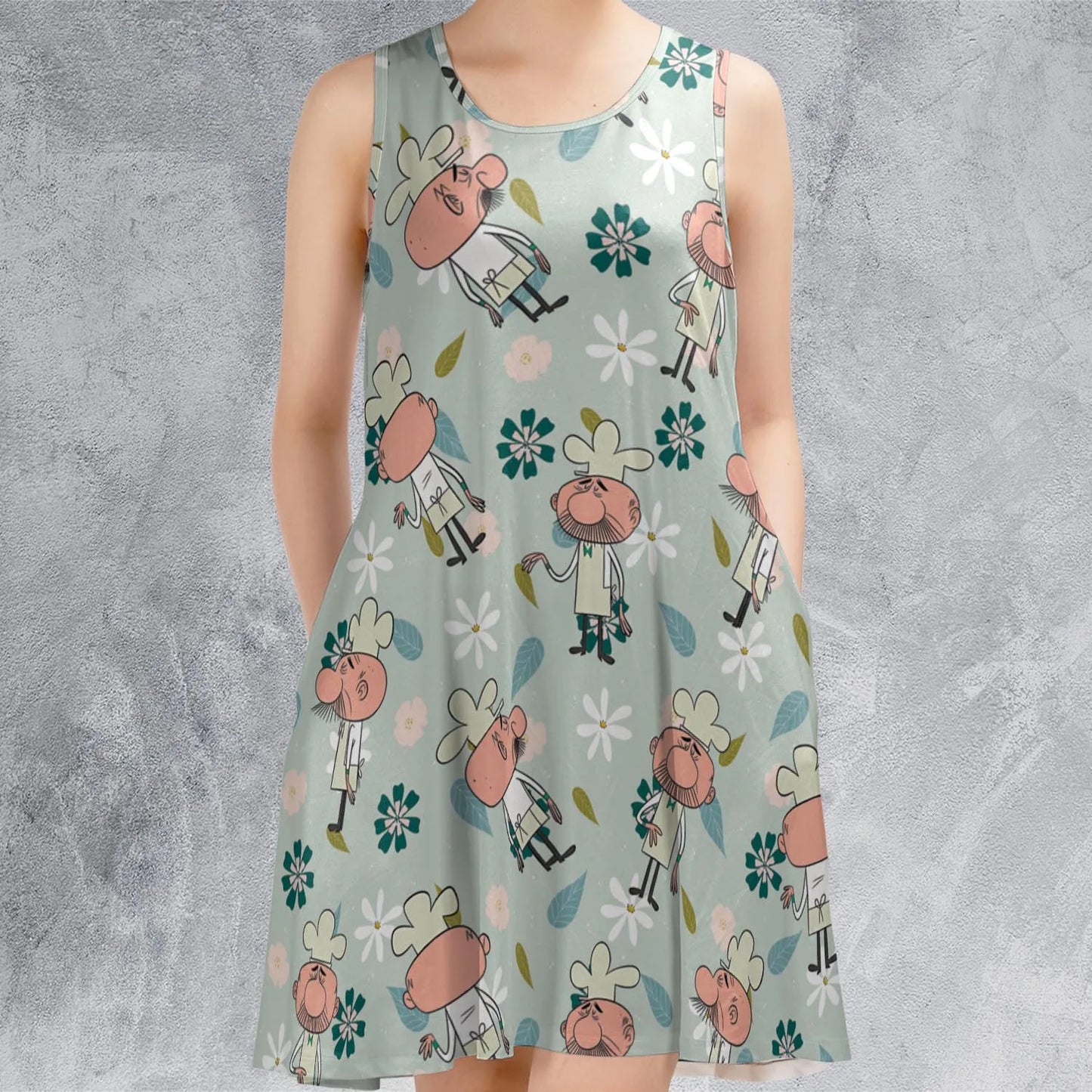 Sleeveless Dress - A8K1GBYA