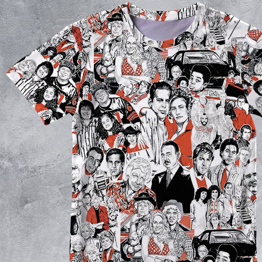 All-Over Print Unisex T-Shirt - 74L3C4NJ -  - 2