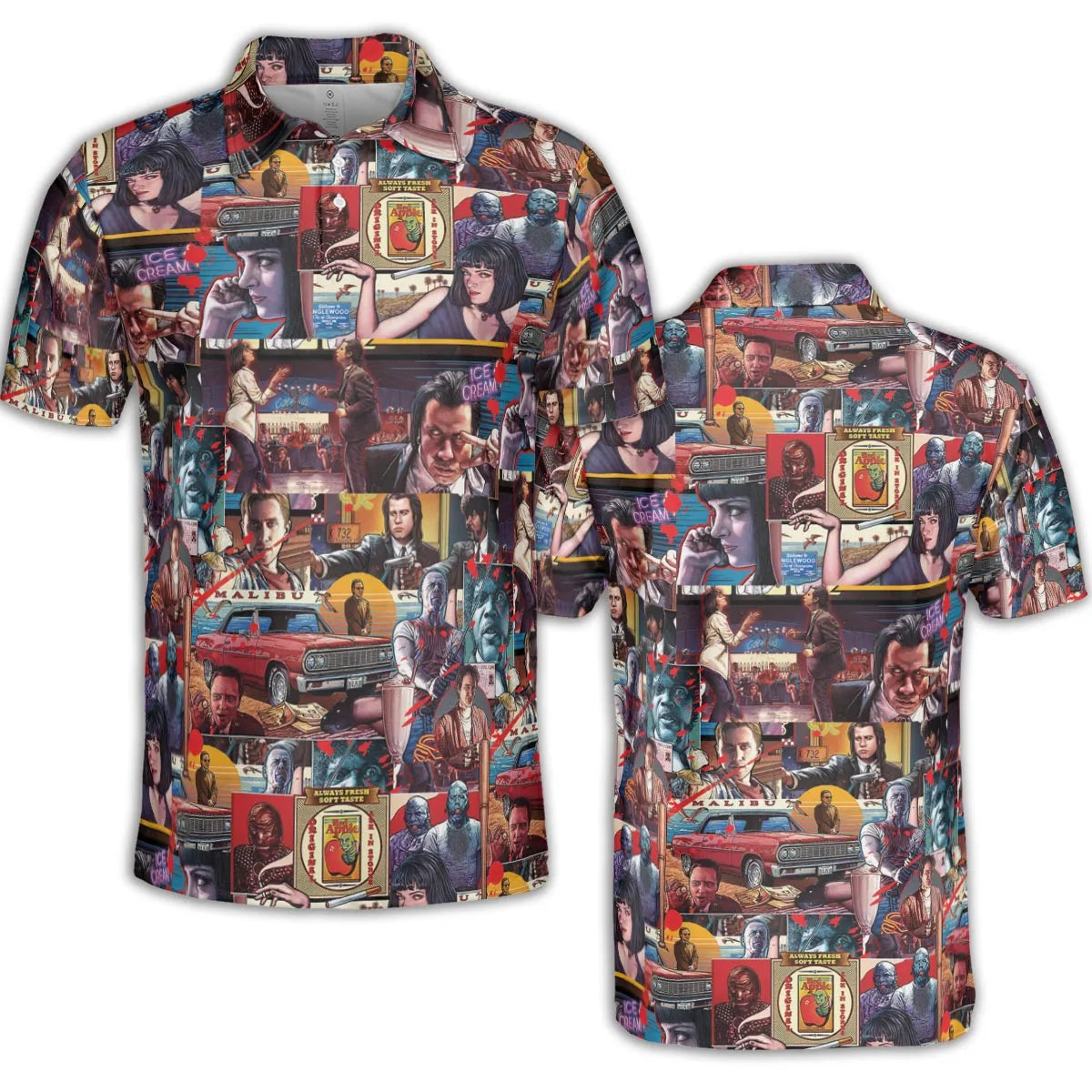 AOP Men/Women Polo Shirt - 6ZHNXWH1