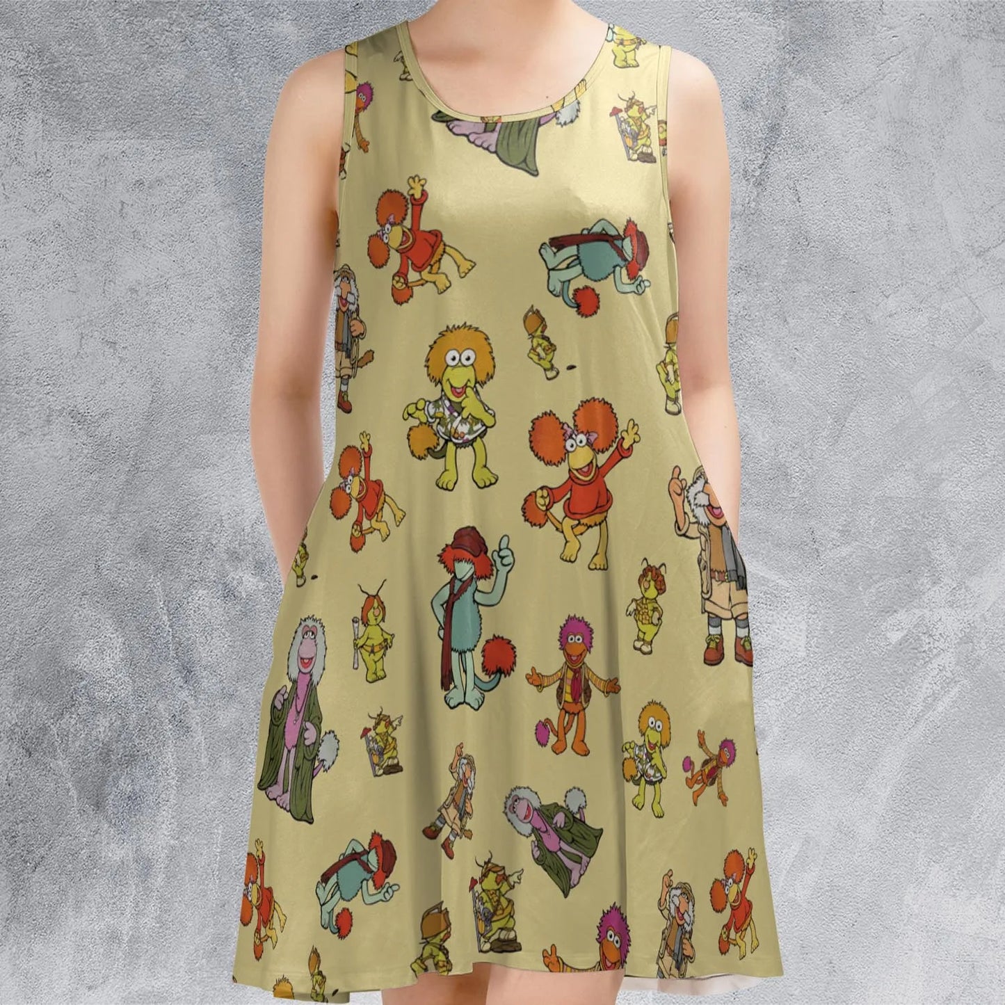 Sleeveless Dress - BNCZSXAJ