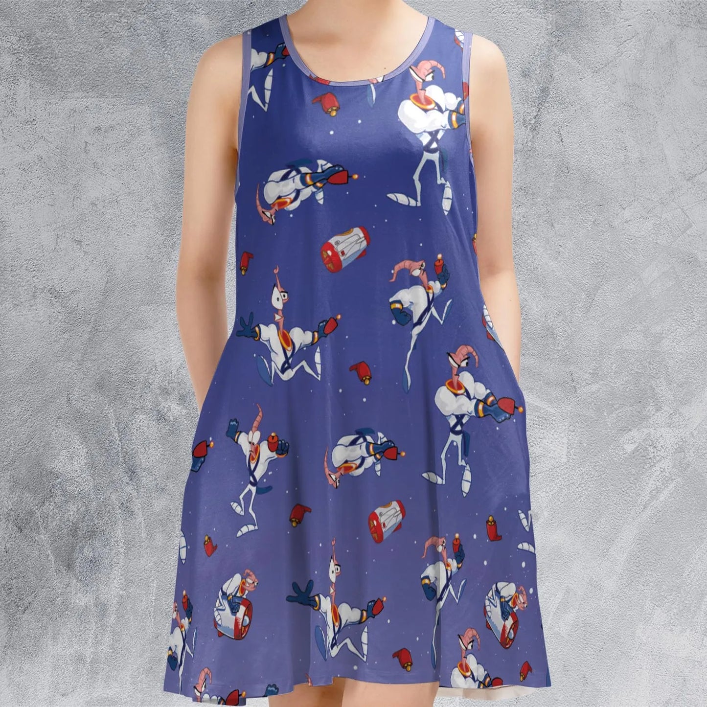 Sleeveless Dress - LEPWKQMN