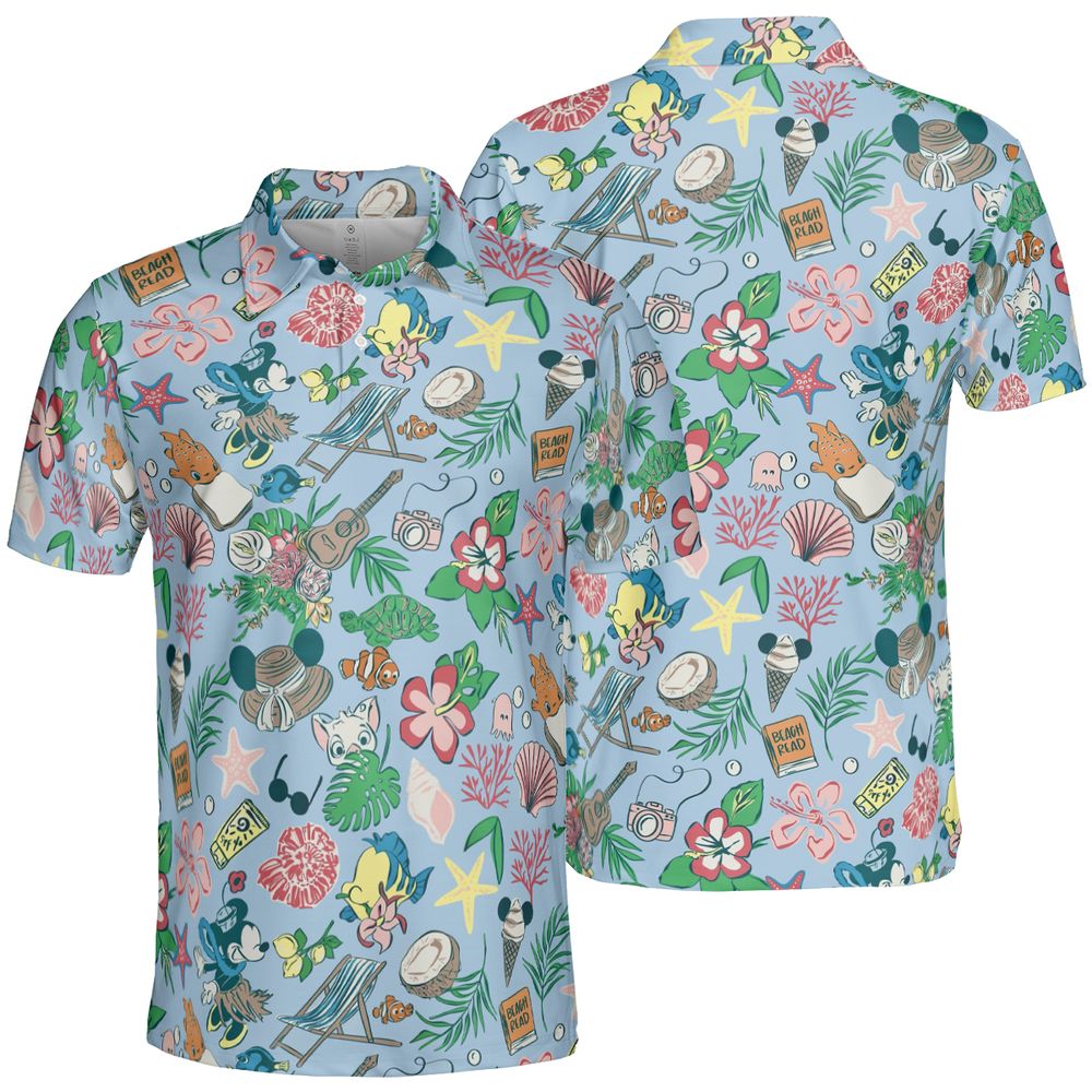 AOP Men/Women Polo Shirt - BLYVYC6P -  - 2