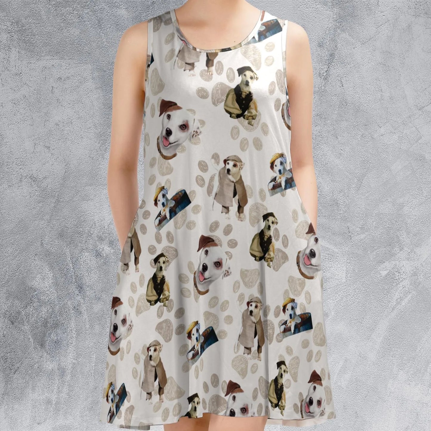 Sleeveless Dress - GQZ24T5K