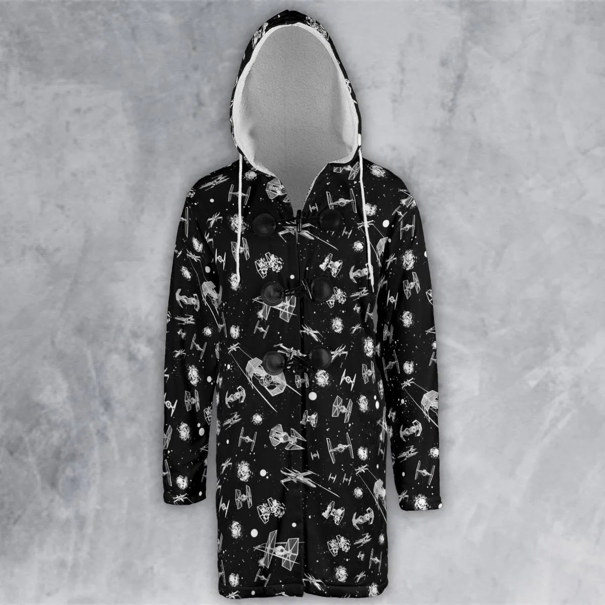 Hooded Cloak Coat - NVGFMWK8
