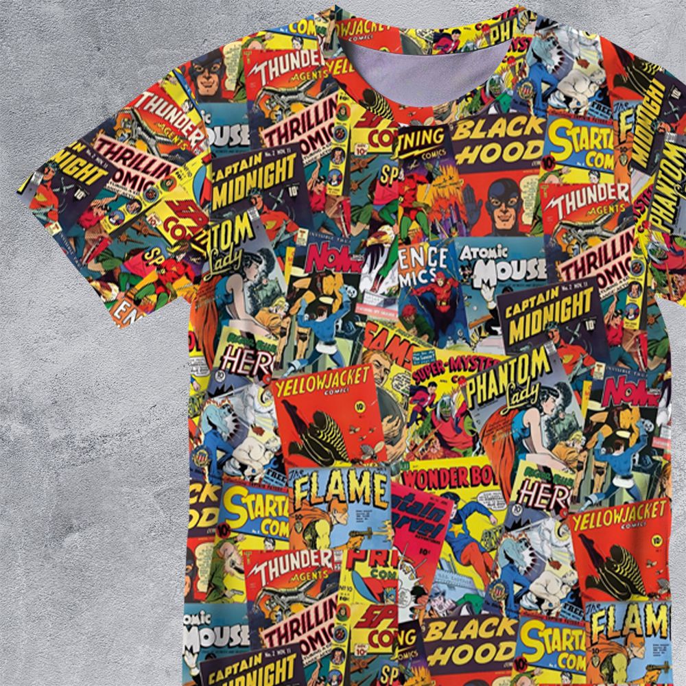 All-Over Print Unisex T-Shirt - UDXN4FWZ -  - 2