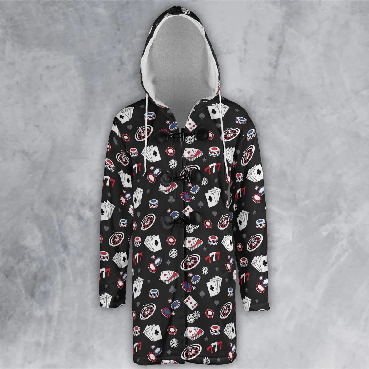 Hooded Cloak Coat - 3XRWRRM1