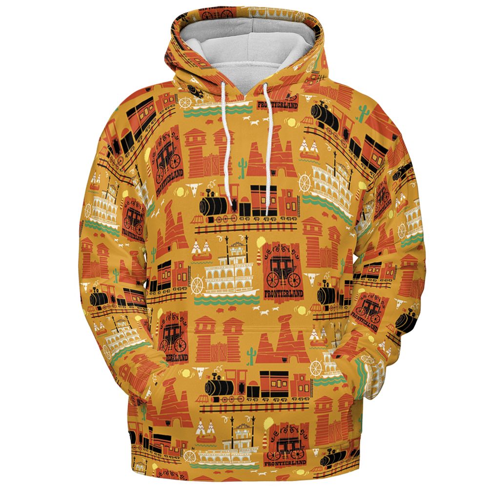 All-over Print Hoodie - 6Y8M9KBT -  - 2
