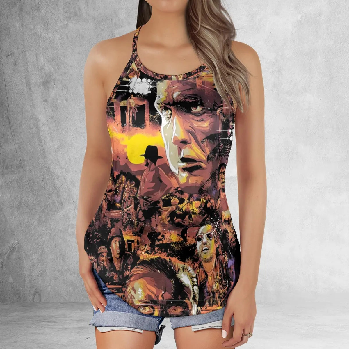 Criss Cross Tank Top - APUK15AF