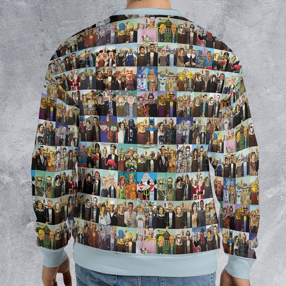 All-over Print Sweatshirt - D9WWYC8H -  - 2
