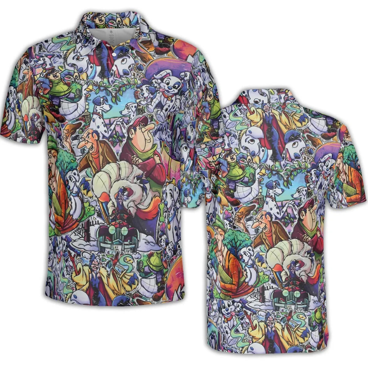 AOP Men/Women Polo Shirt - 6BZK9B4R