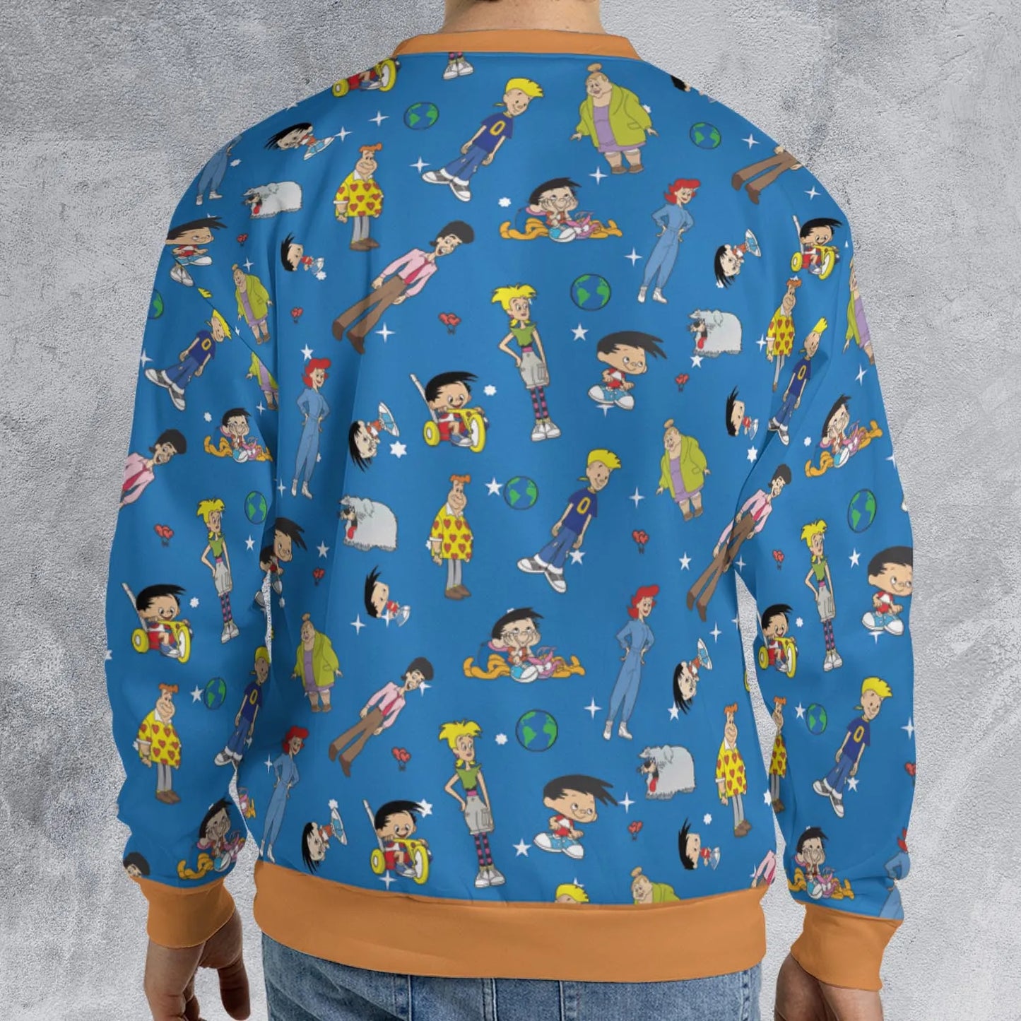 All-over Print Sweatshirt - QW99XYYZ