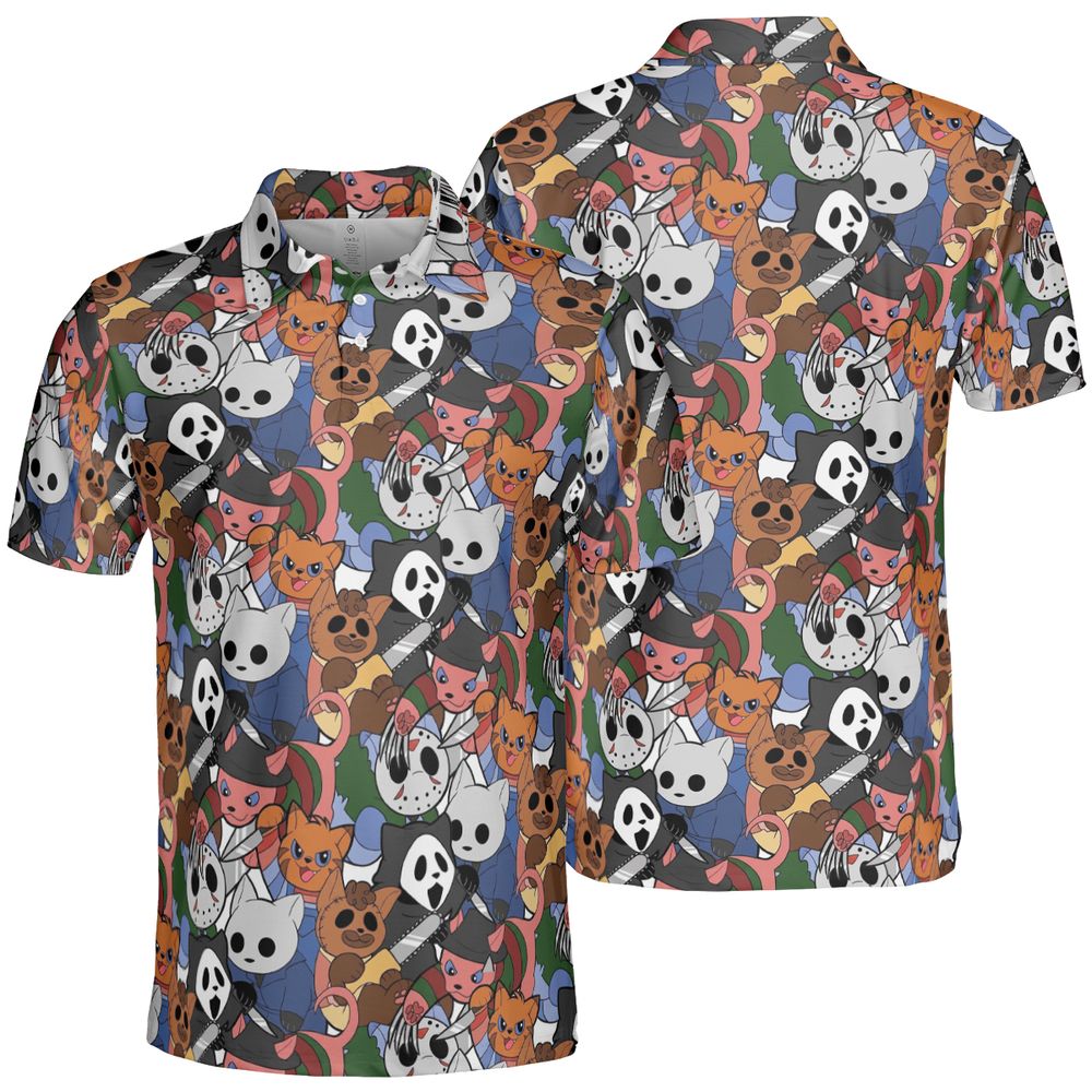 AOP Men/Women Polo Shirt - 9MDUS239 -  - 2