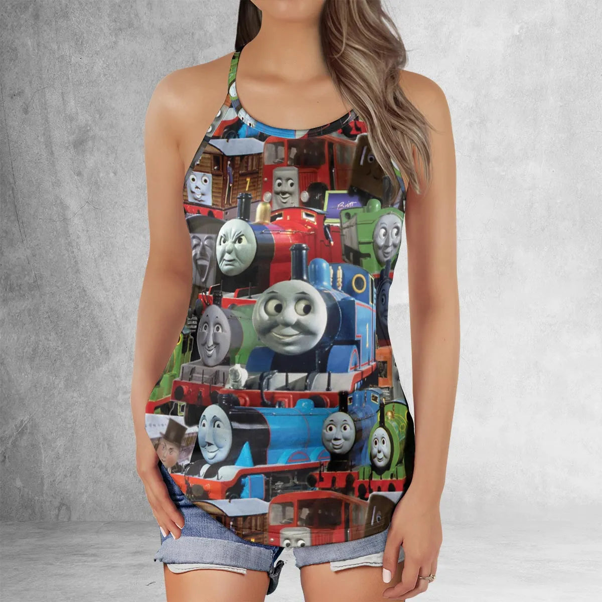 Criss Cross Tank Top - VRYV65VT