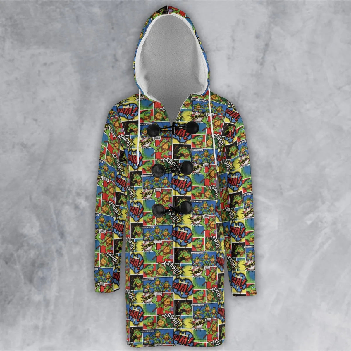 Hooded Cloak Coat - 5FE3KLAT