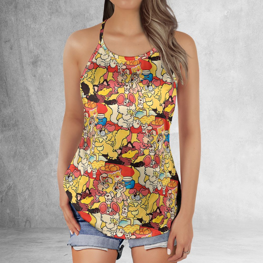 Criss Cross Tank Top - T3WYJPUW -  - 2