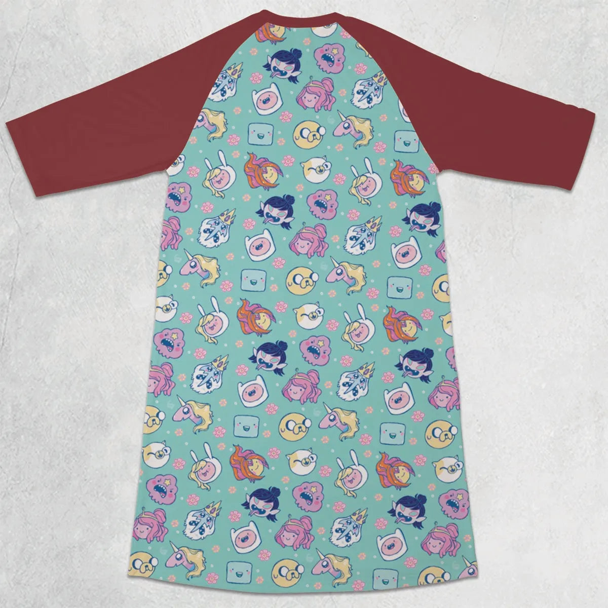3/4 Sleeve Raglan Dress - 5GU1HQY6