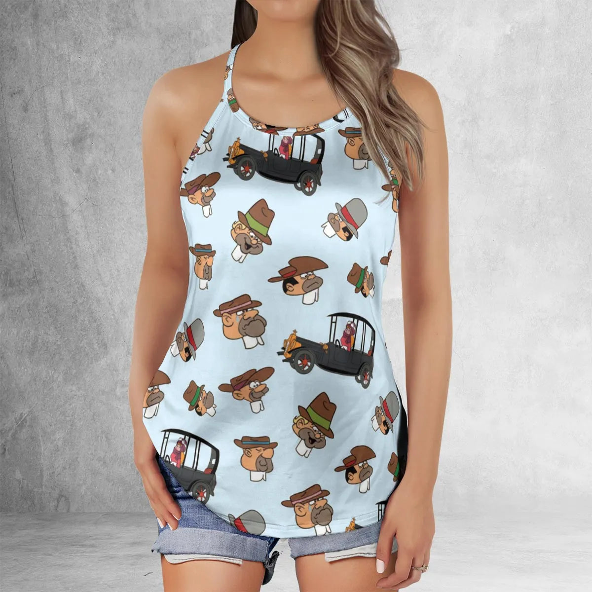 Criss Cross Tank Top - APNLWV5Q