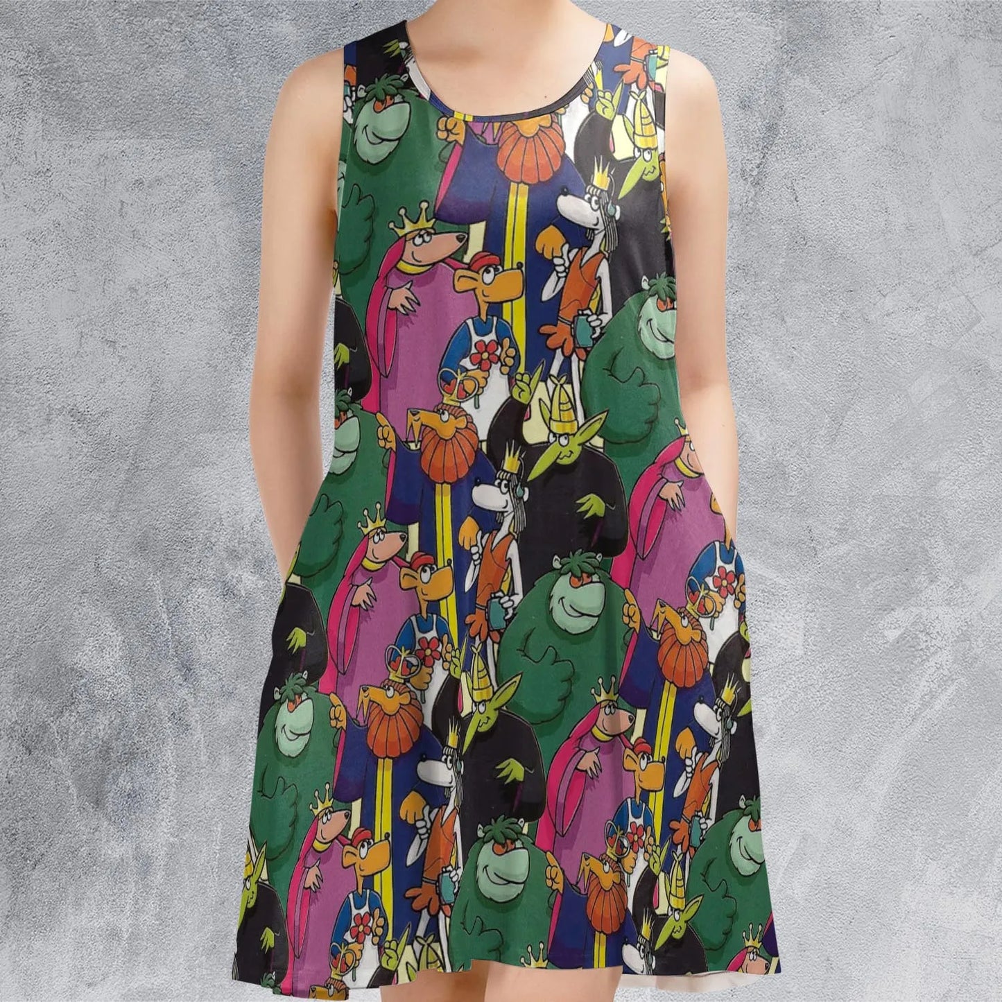 Sleeveless Dress - DJLMHRKF