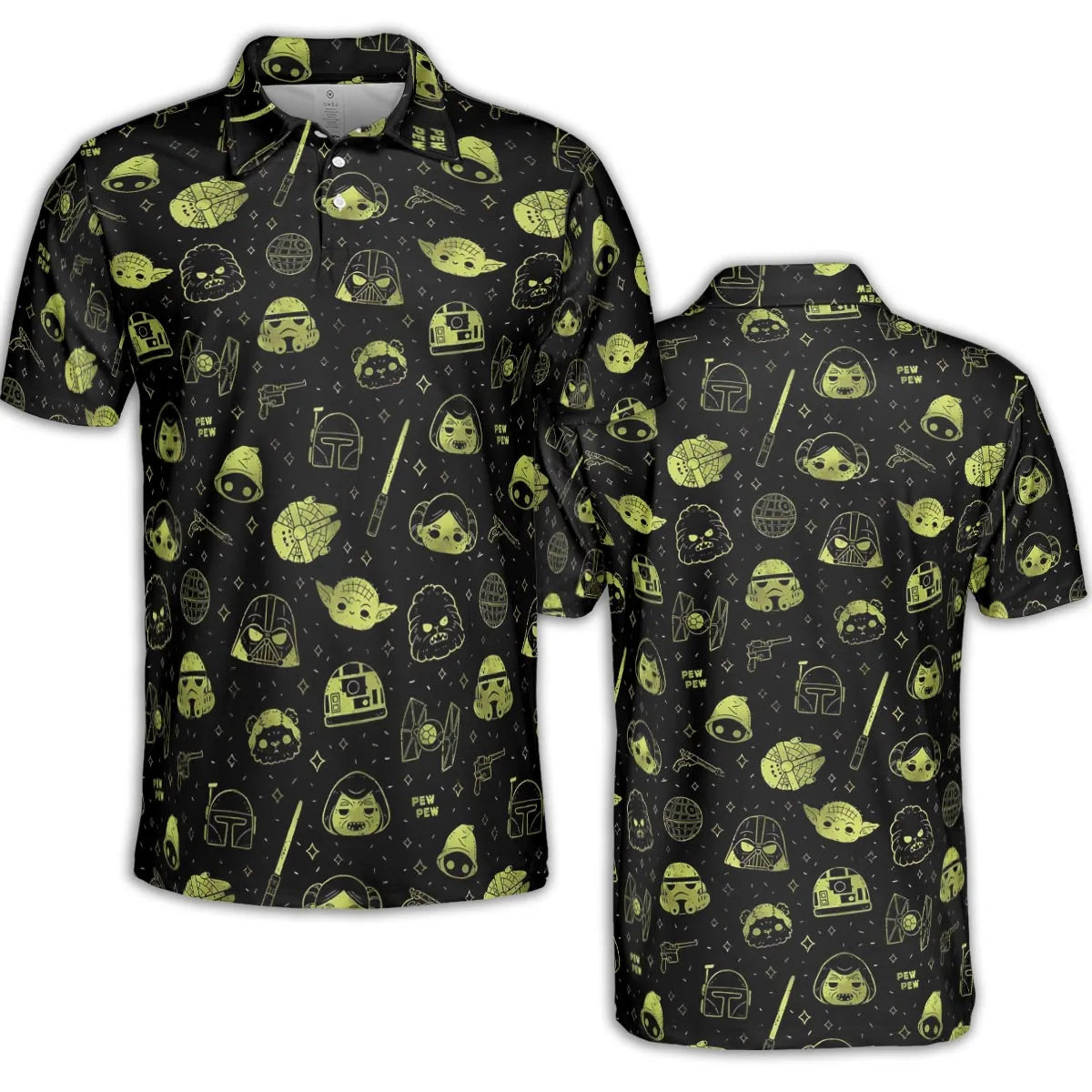 AOP Men/Women Polo Shirt - VJAK38DQ