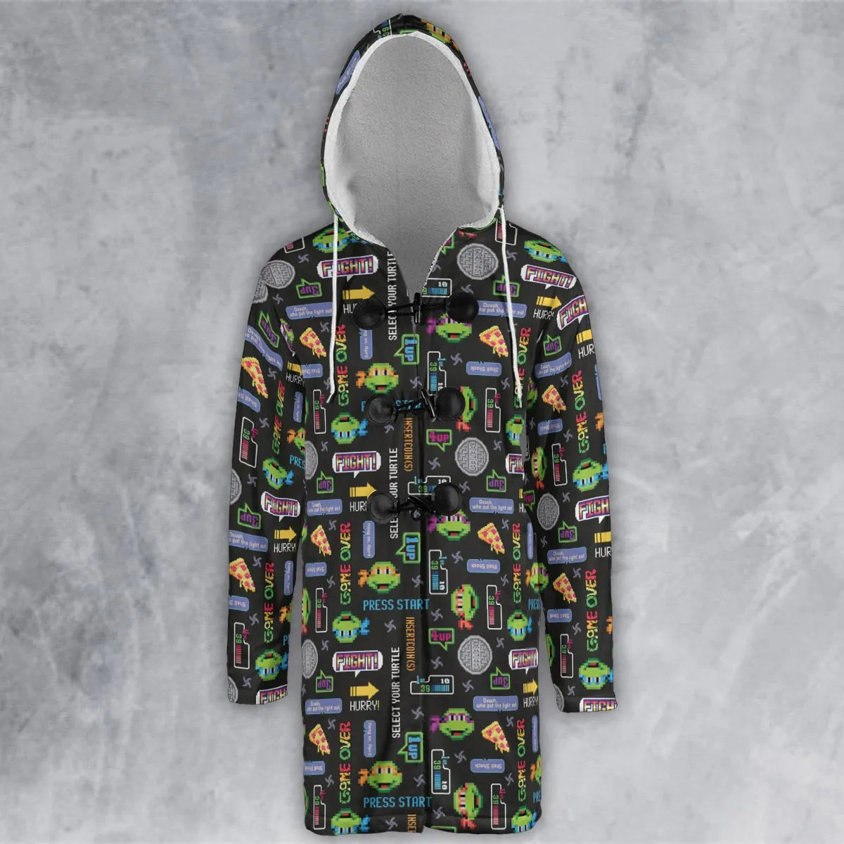 Hooded Cloak Coat - D39KRFUP