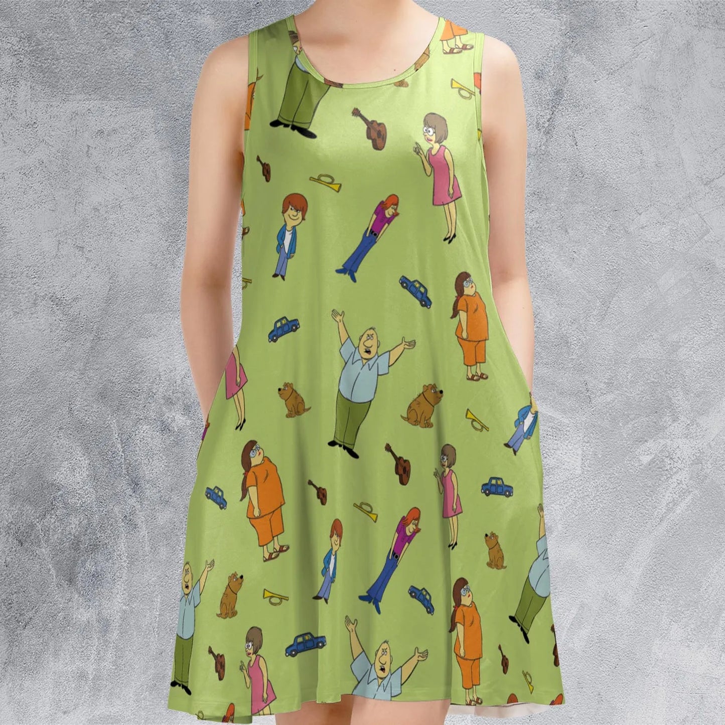 Sleeveless Dress - 3QM8MVDK