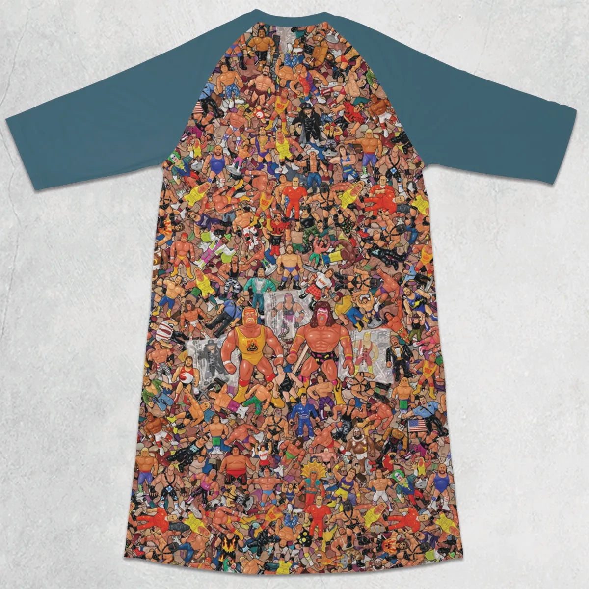 3/4 Sleeve Raglan Dress - GEYFLPAV
