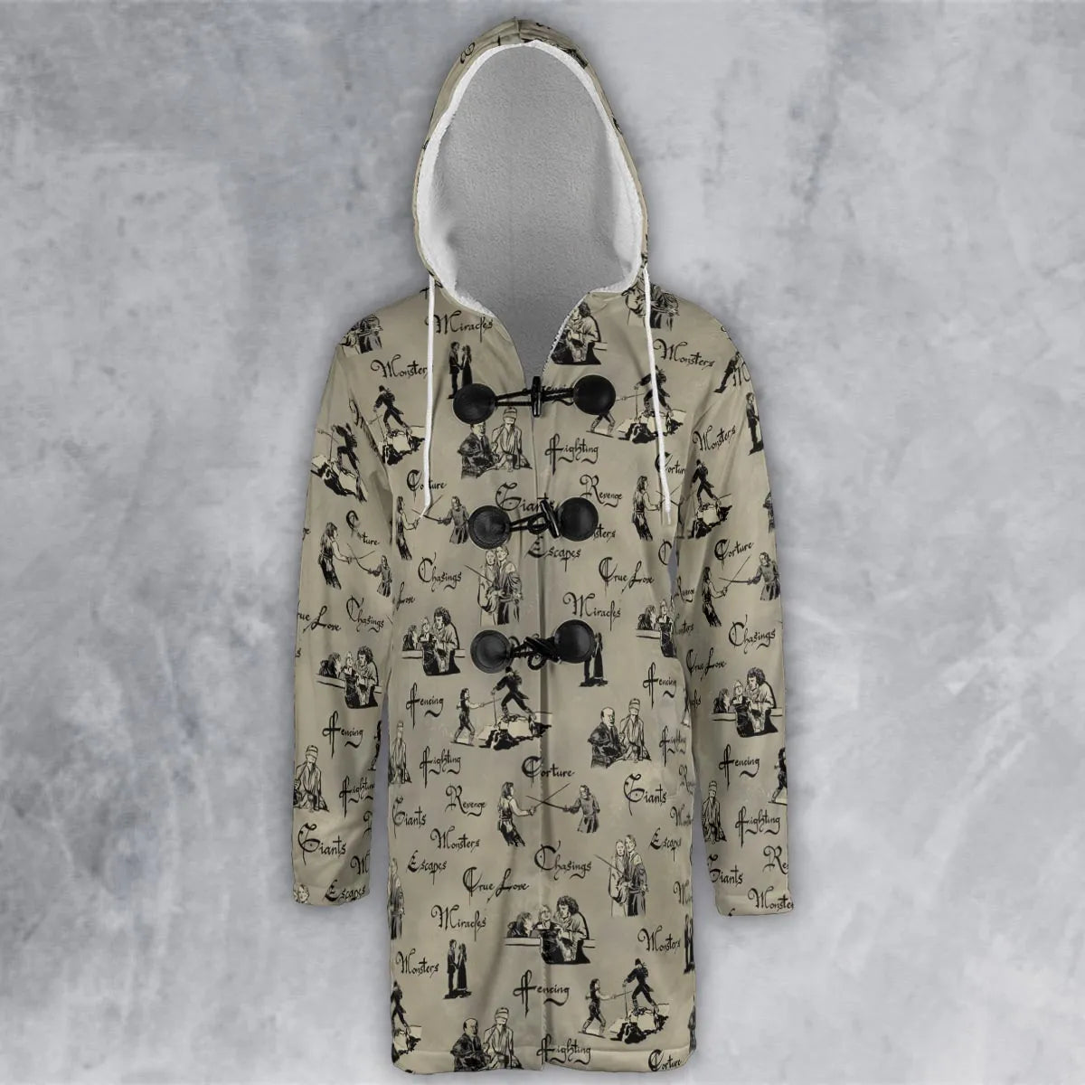 Hooded Cloak Coat - NJ74H7Q7