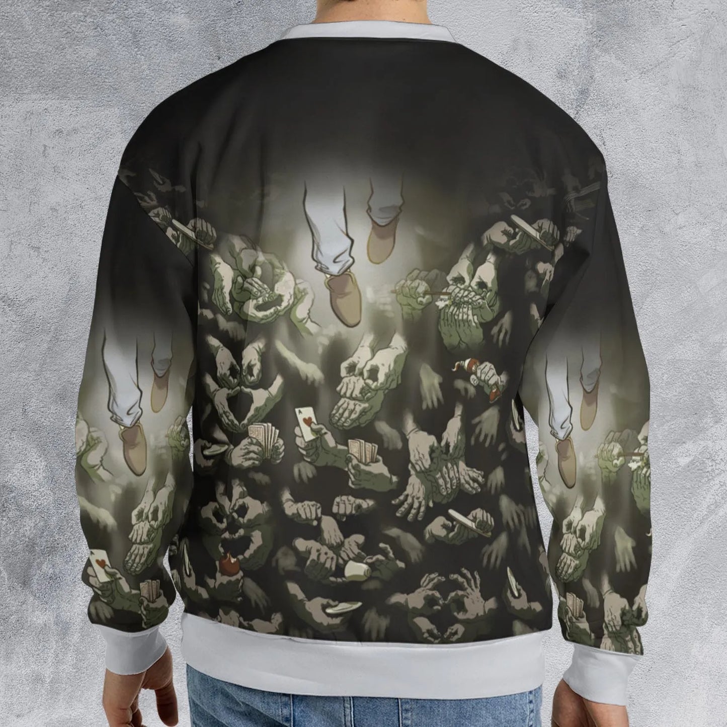 All-over Print Sweatshirt - CMMHZTEQ